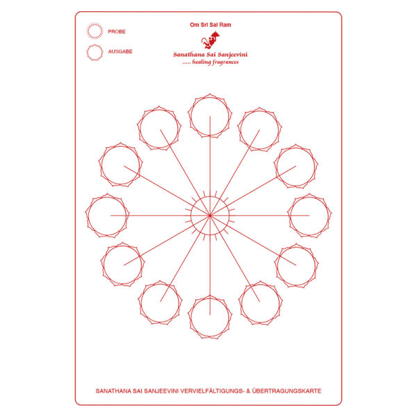 Sterntafel - dicker kaschierter Karton - A4 <br>1 Probe für 12 Ausgaben